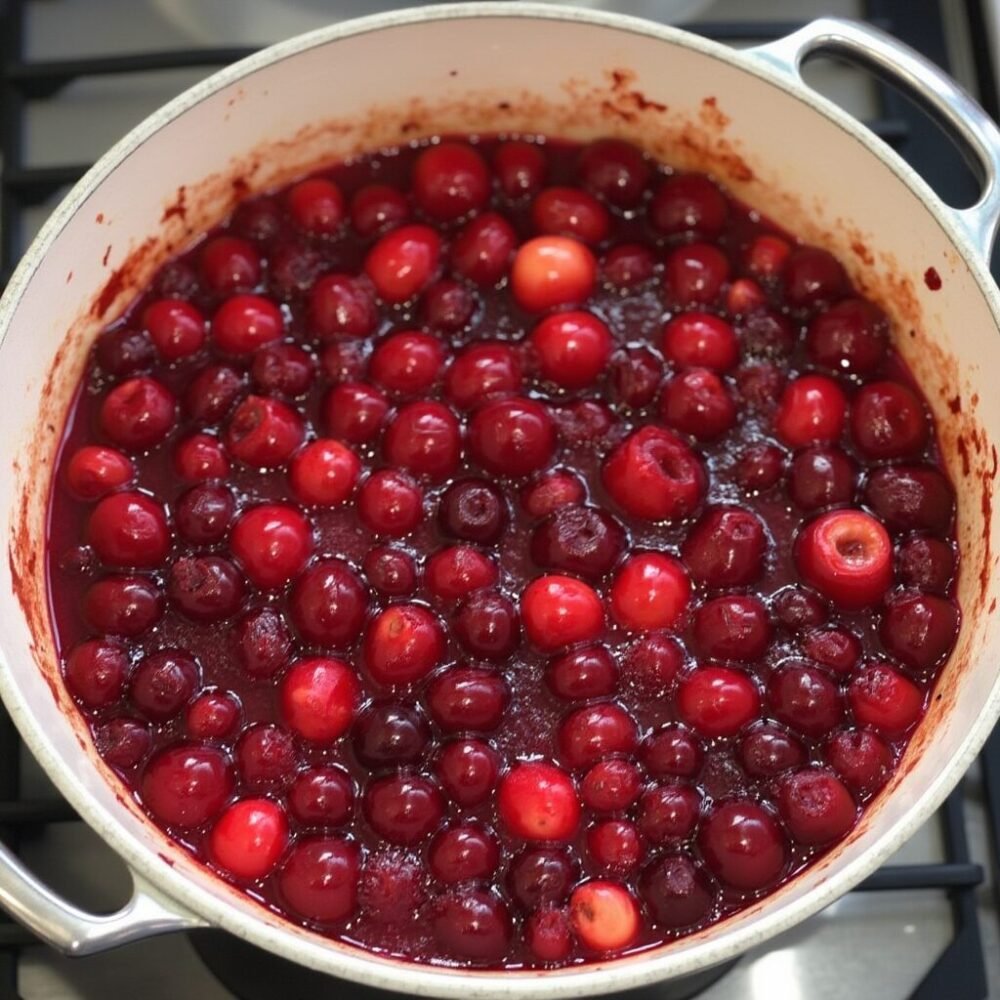 cranberry coconut trifle  