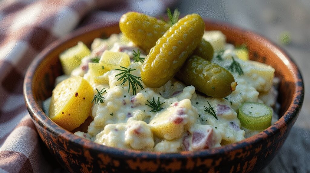 Dill Pickle Potato Salad