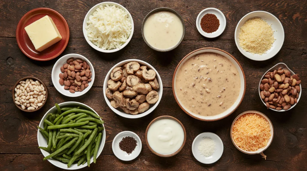 creamy bean casserole