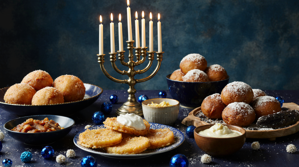 hanukkah traditional food